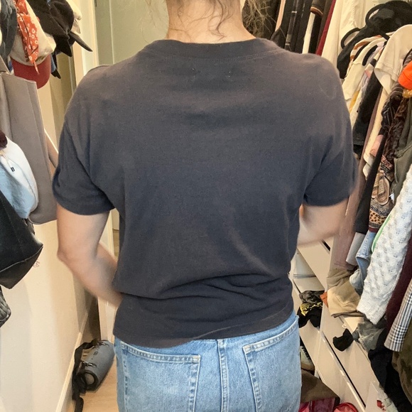 Madewell short sleeve top with buttons - Picture 2 of 3